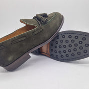 CASTELLANO DE BORLAS EN SERRAJE VERDE - 74187