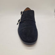 2 HEBILLAS EN SERRAJE NEGRO - 74203