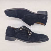 2 HEBILLAS EN SERRAJE NEGRO - 74203