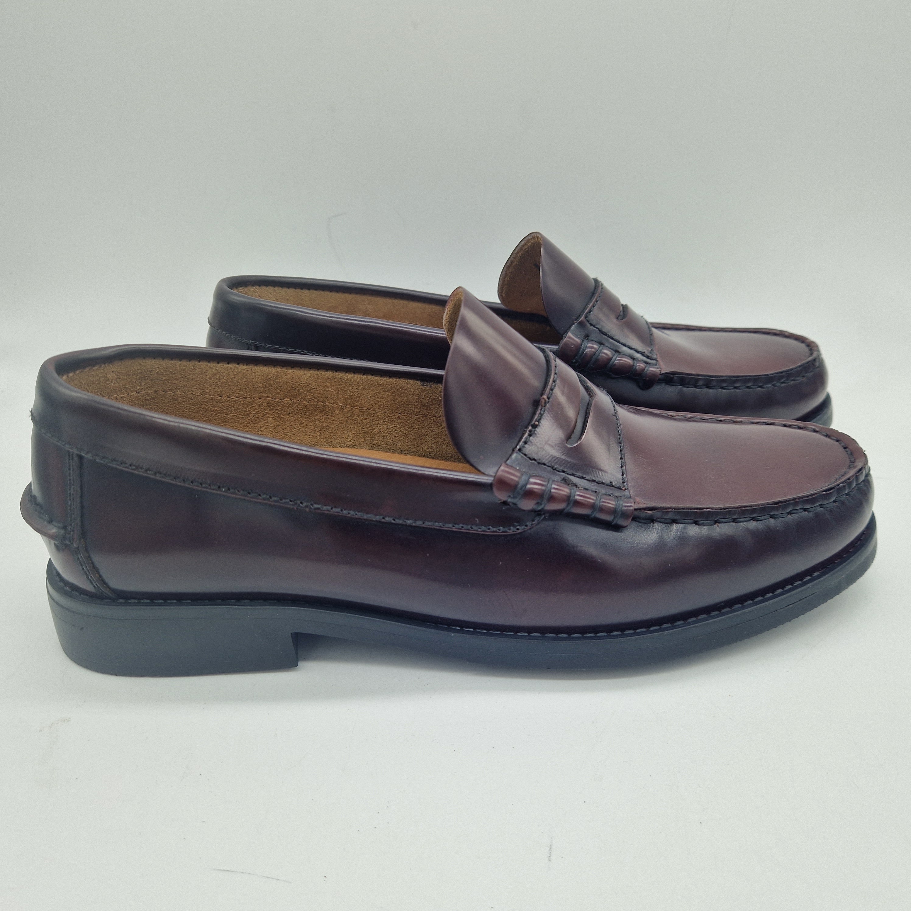 CASTELLANO EN PIEL BURDEOS - 74221