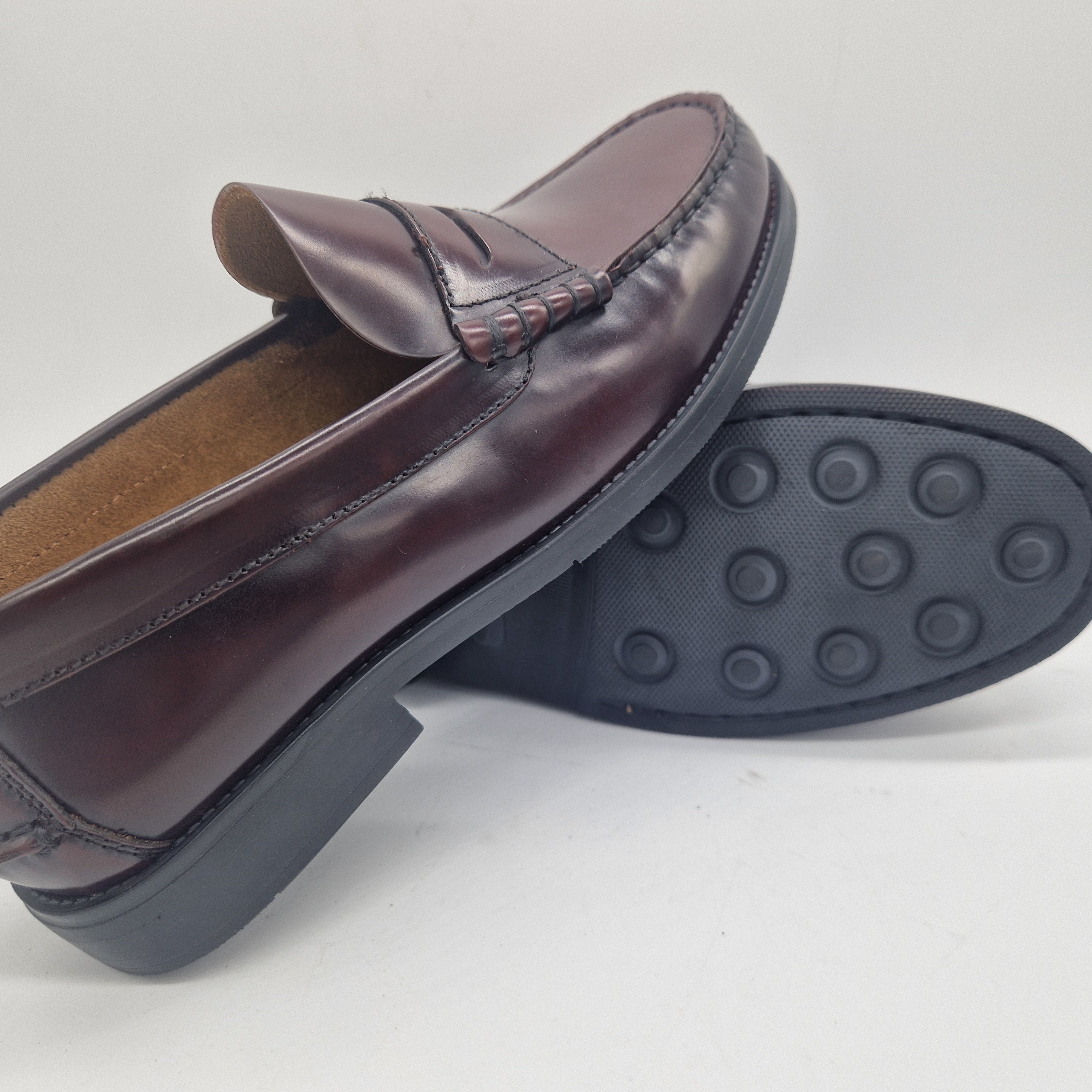 CASTELLANO EN PIEL BURDEOS - 74221