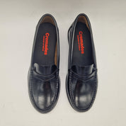 MOCASÍN EN PIEL NEGRA - 74236