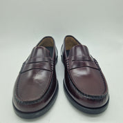 MOCASÍN EN PIEL BURDEOS - 74237