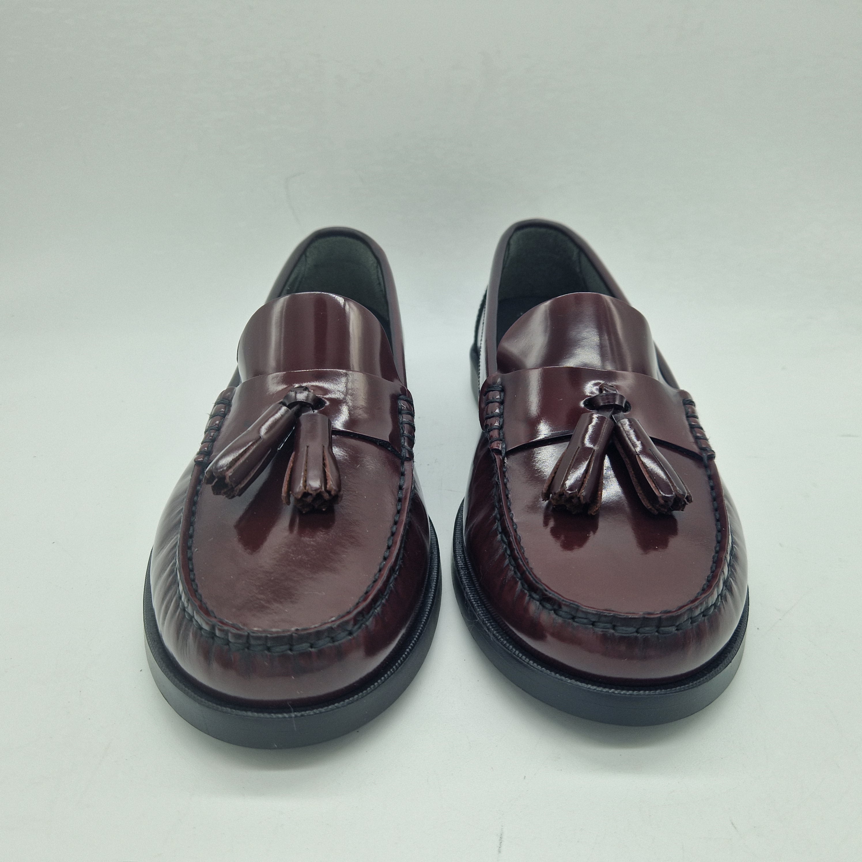 MOCASÍN EN PIEL BURDEOS - 74239
