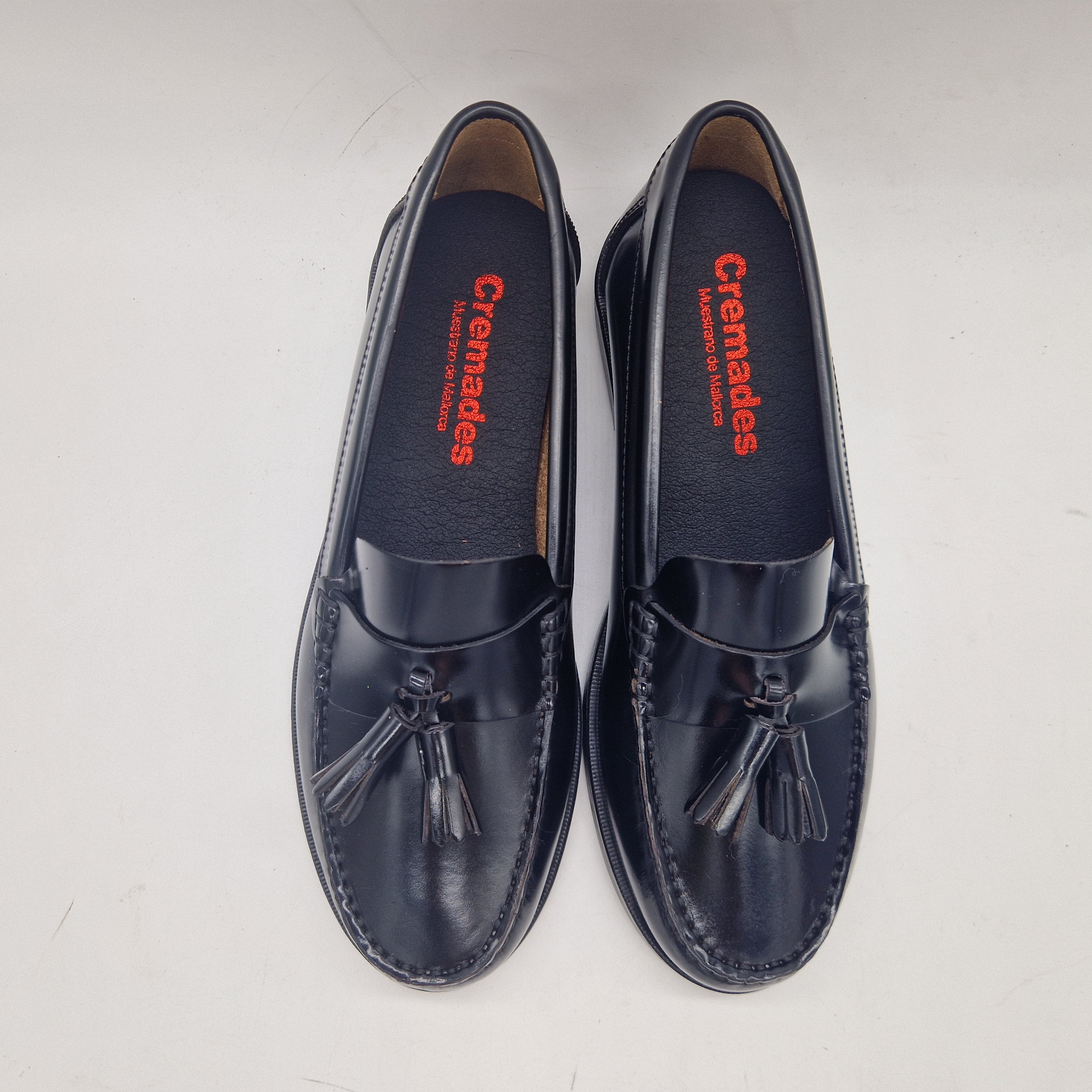 MOCASÍN EN PIEL NEGRA - 74240