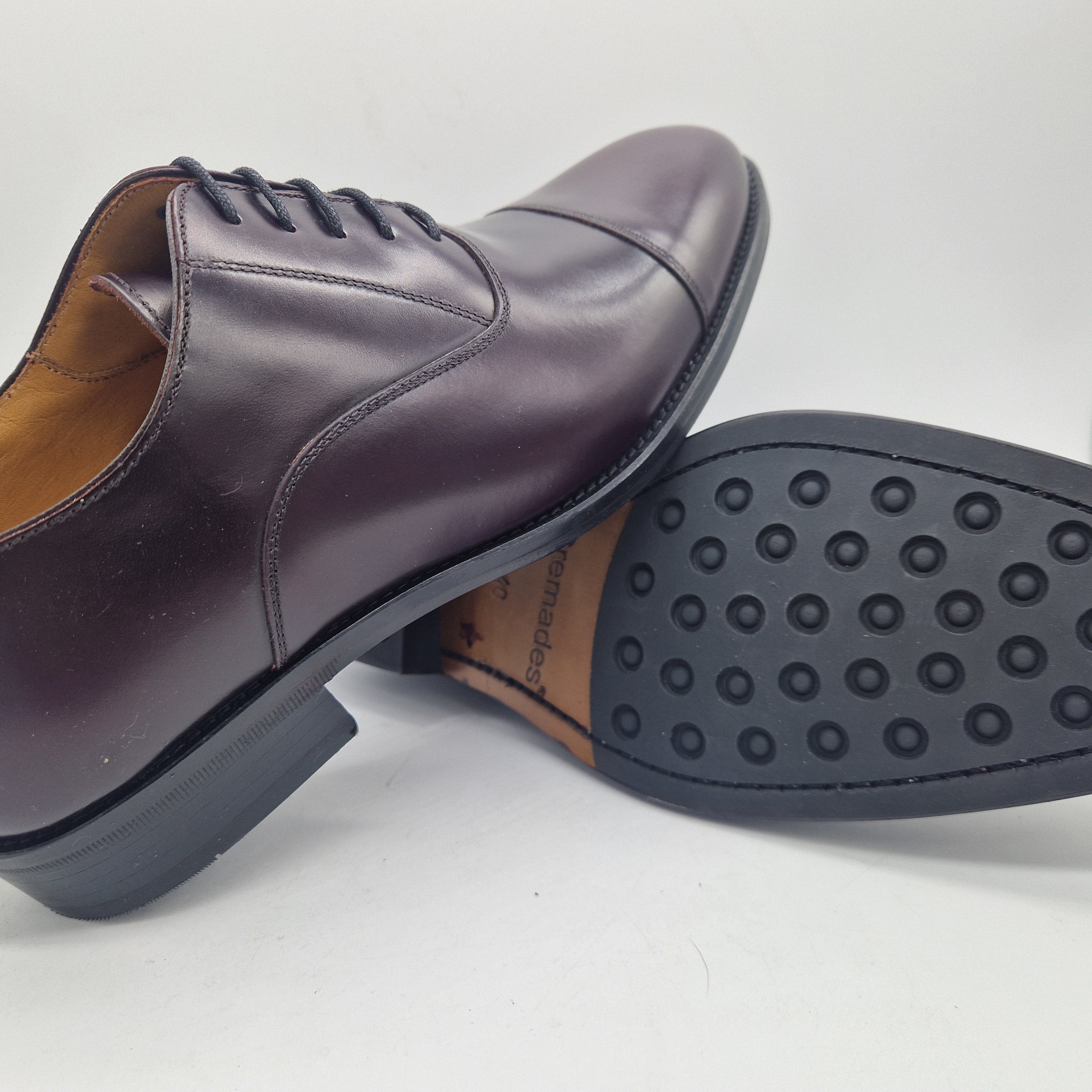 OXFORD EN PIEL BURDEOS - 74595