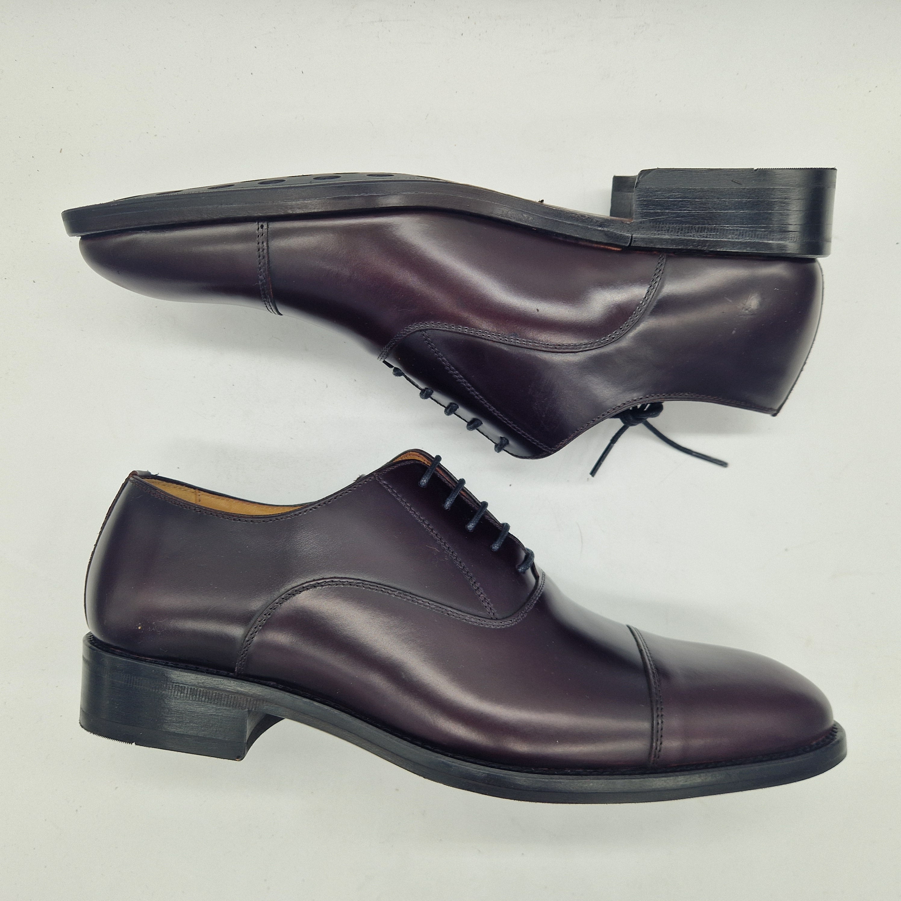 OXFORD EN PIEL BURDEOS - 74595