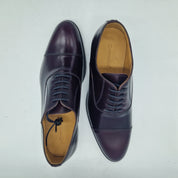 OXFORD EN PIEL BURDEOS - 74595