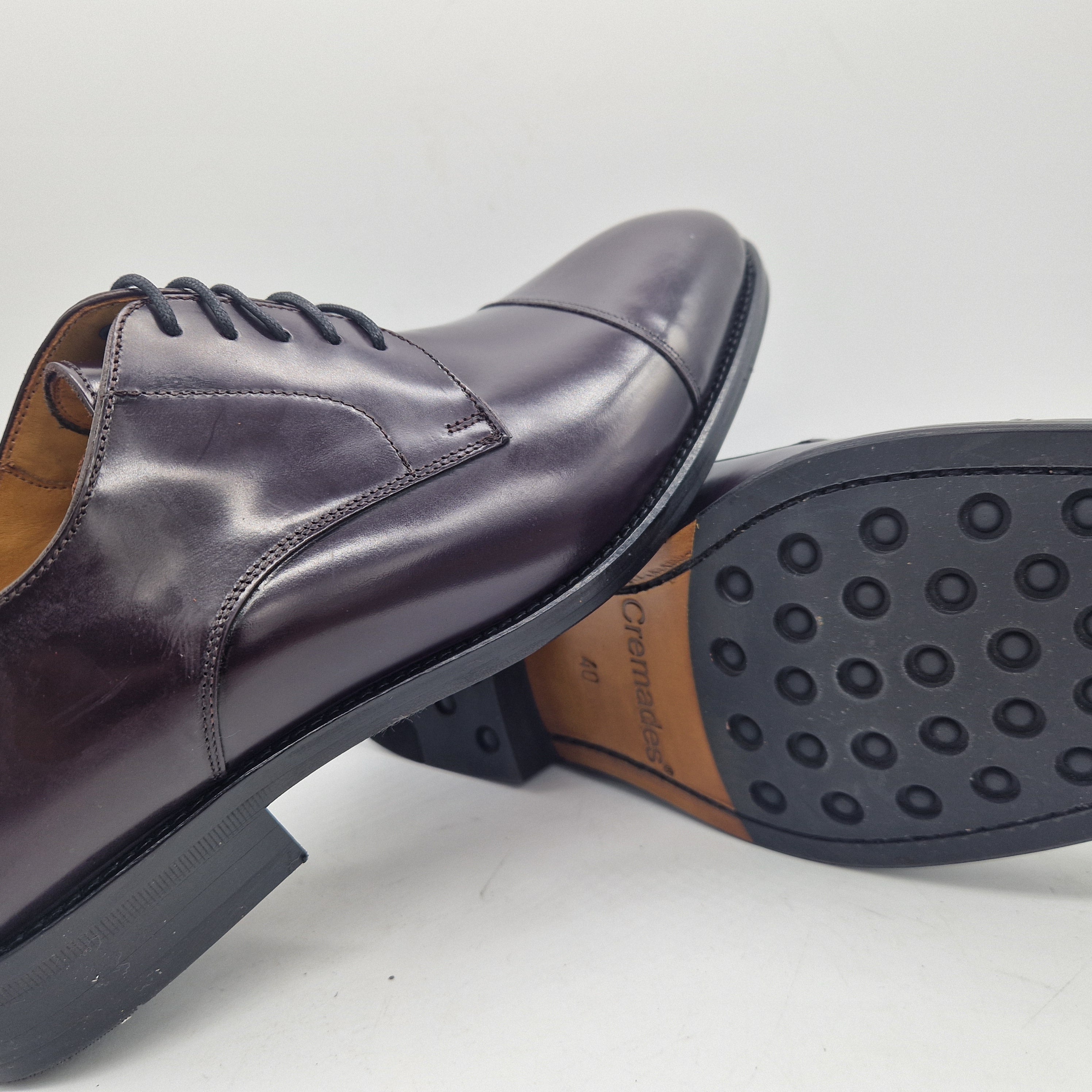 BLUCHER EN PIEL BURDEOS - 74598