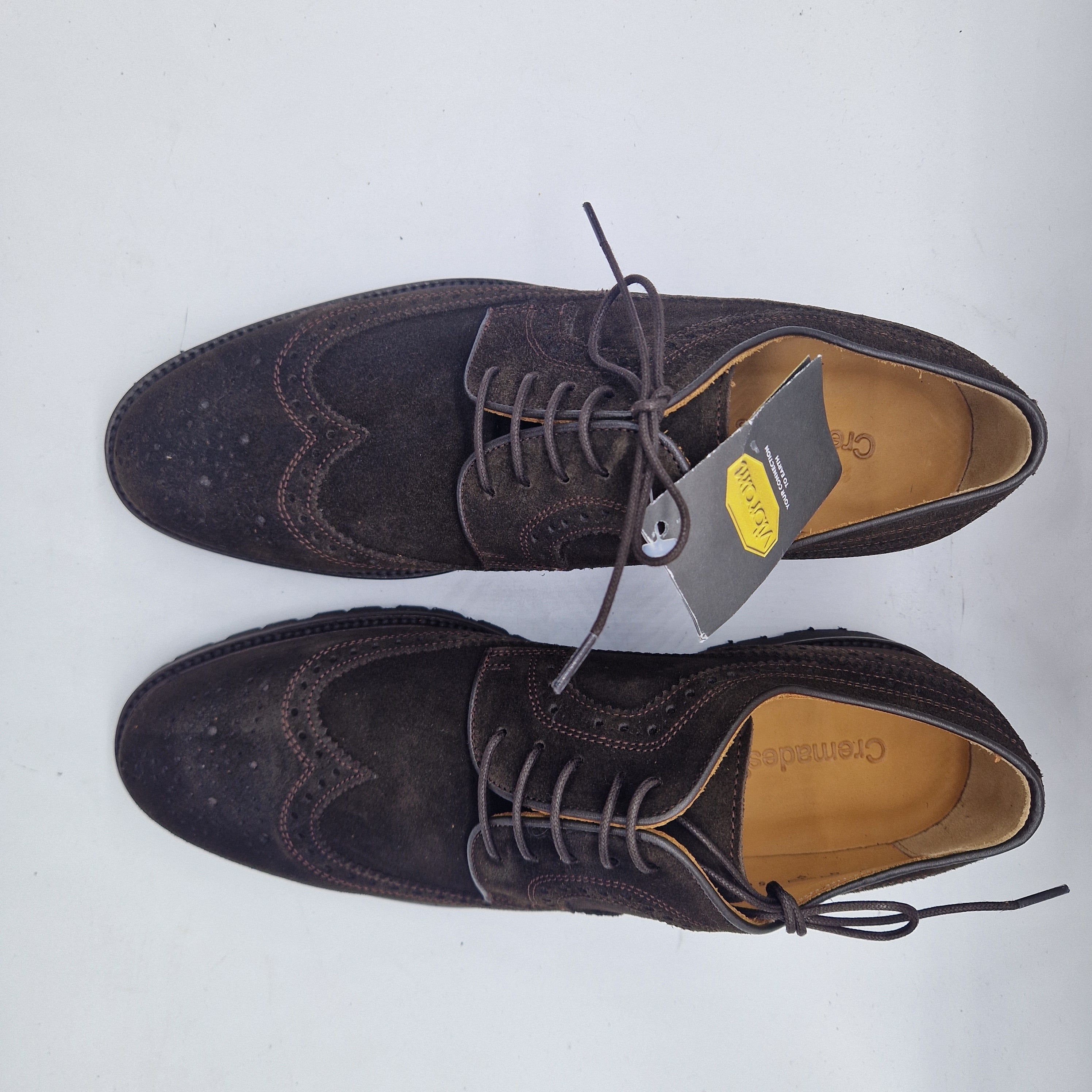 BLUCHER EN SERRAJE MARRÓN Y PISO VIBRAM - 74603