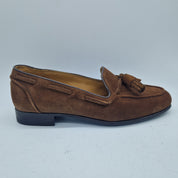 MOCASÍN BORLAS EN SERRAJE CUERO - 74620