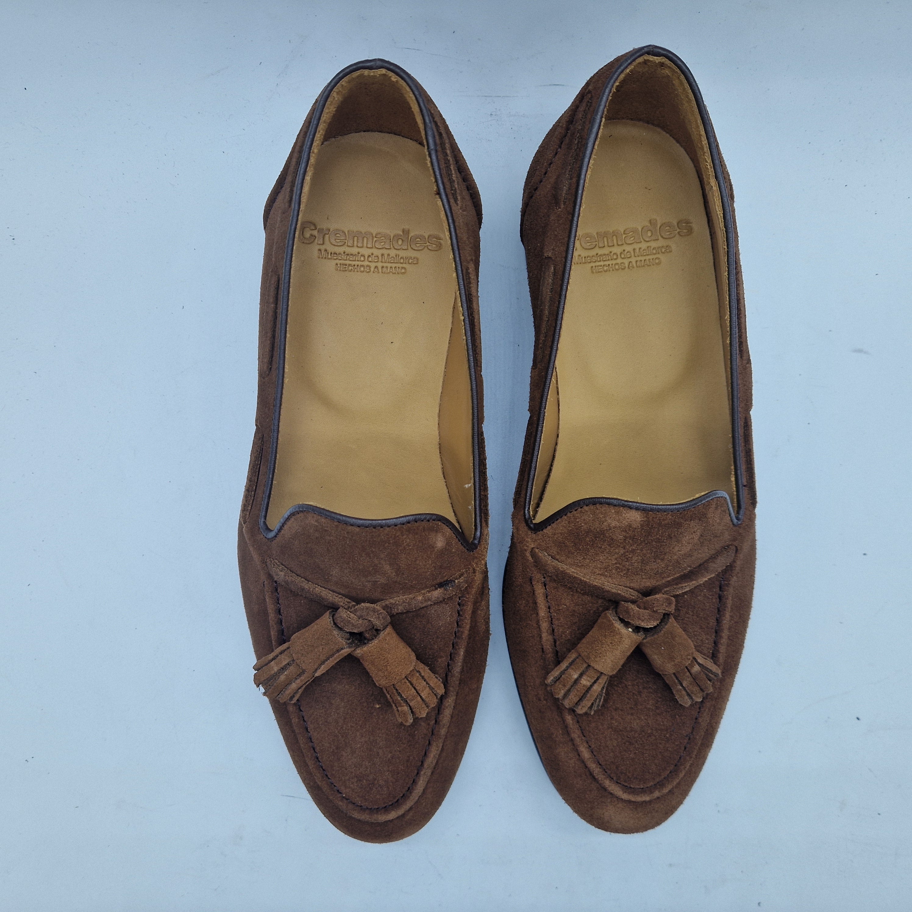 MOCASÍN BORLAS EN SERRAJE CUERO - 74620