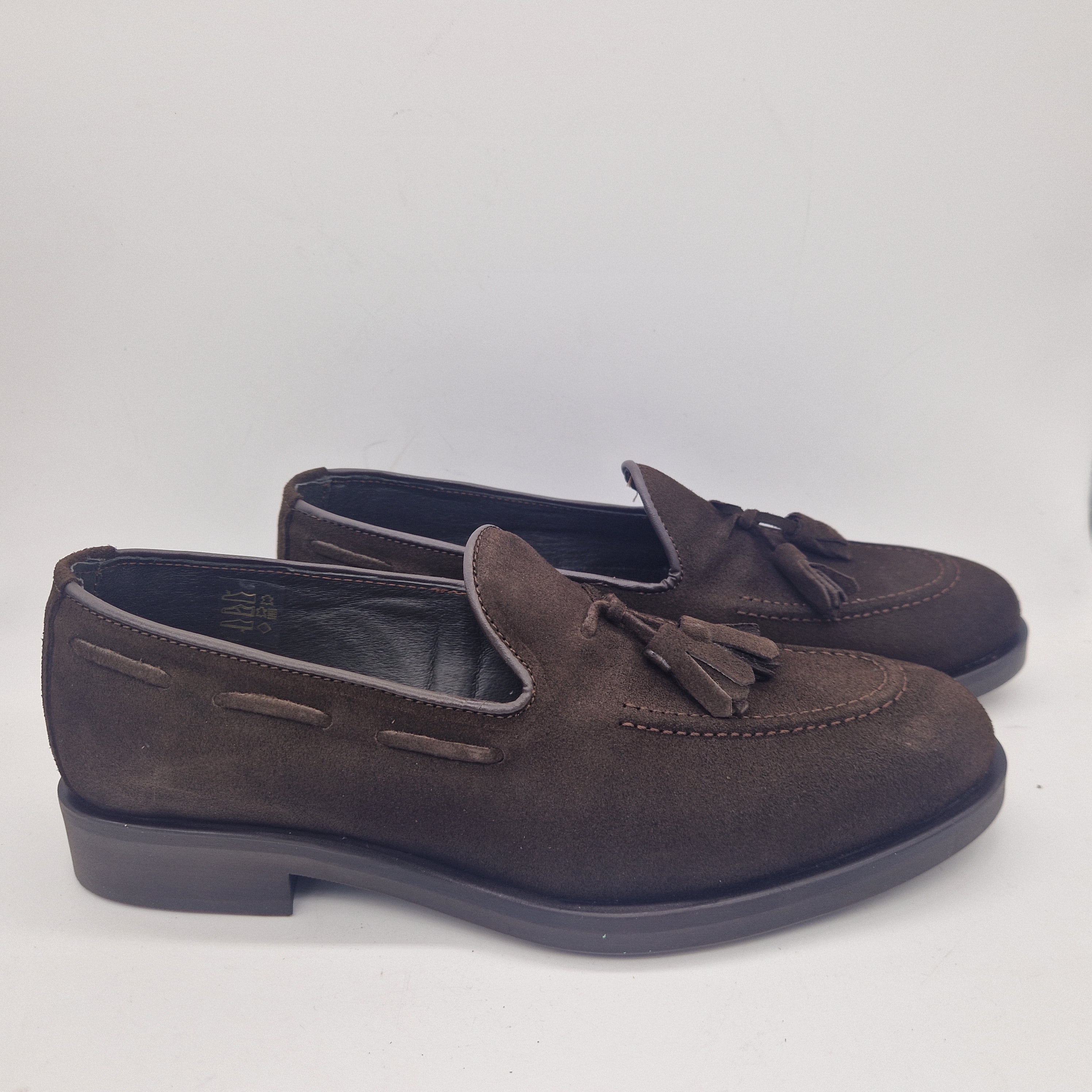 MOCASÍN BORLAS MARRÓN - 74713