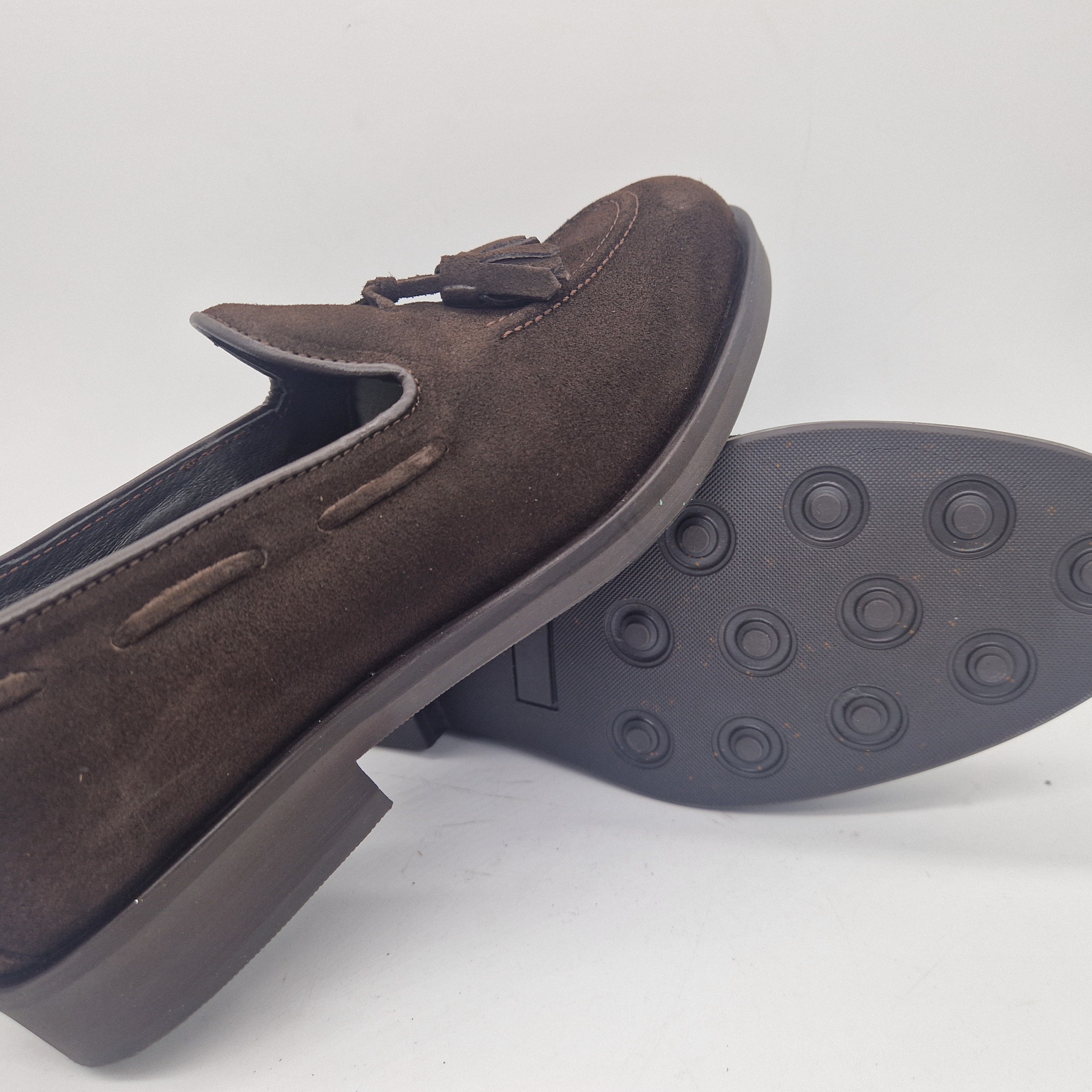 MOCASÍN BORLAS MARRÓN - 74713