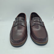 MOCASÍN EN PIEL BURDEOS - 75349