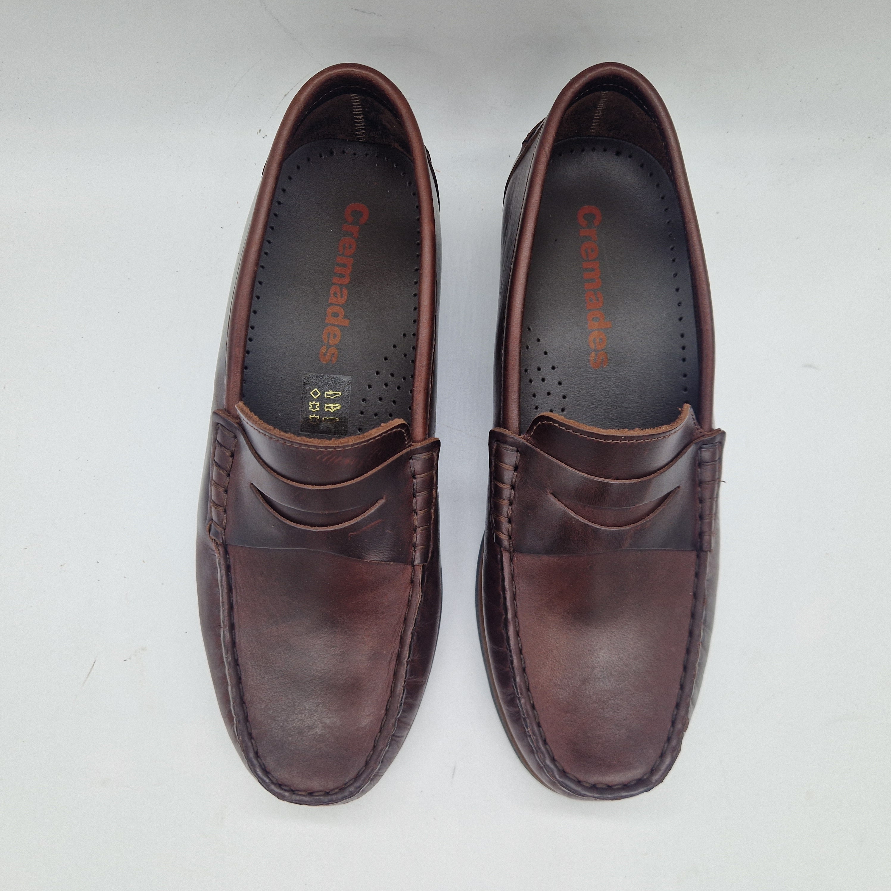 MOCASÍN EN PIEL BURDEOS - 75349