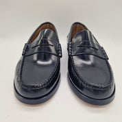 MOCASÍN EN PIEL NEGRA - 75352