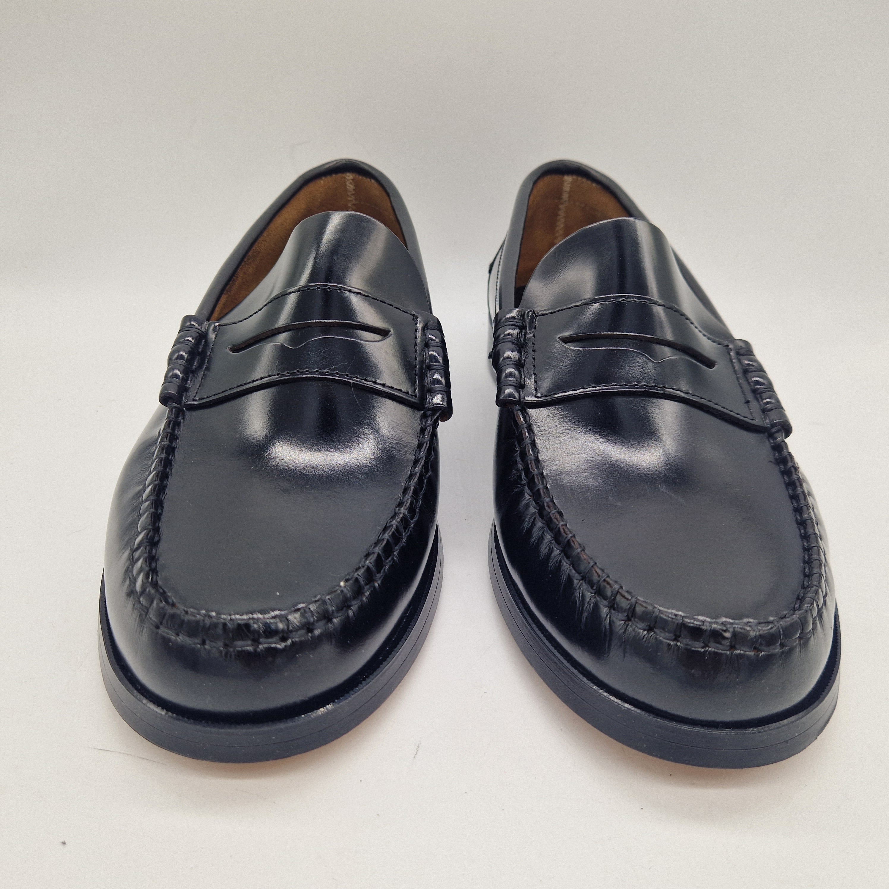 MOCASÍN EN PIEL NEGRA - 75352