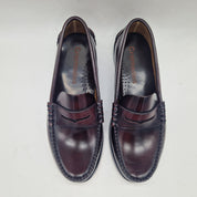 MOCASÍN EN PIEL BURDEOS - 75353