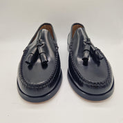 MOCASÍN EN PIEL NEGRA - 75356