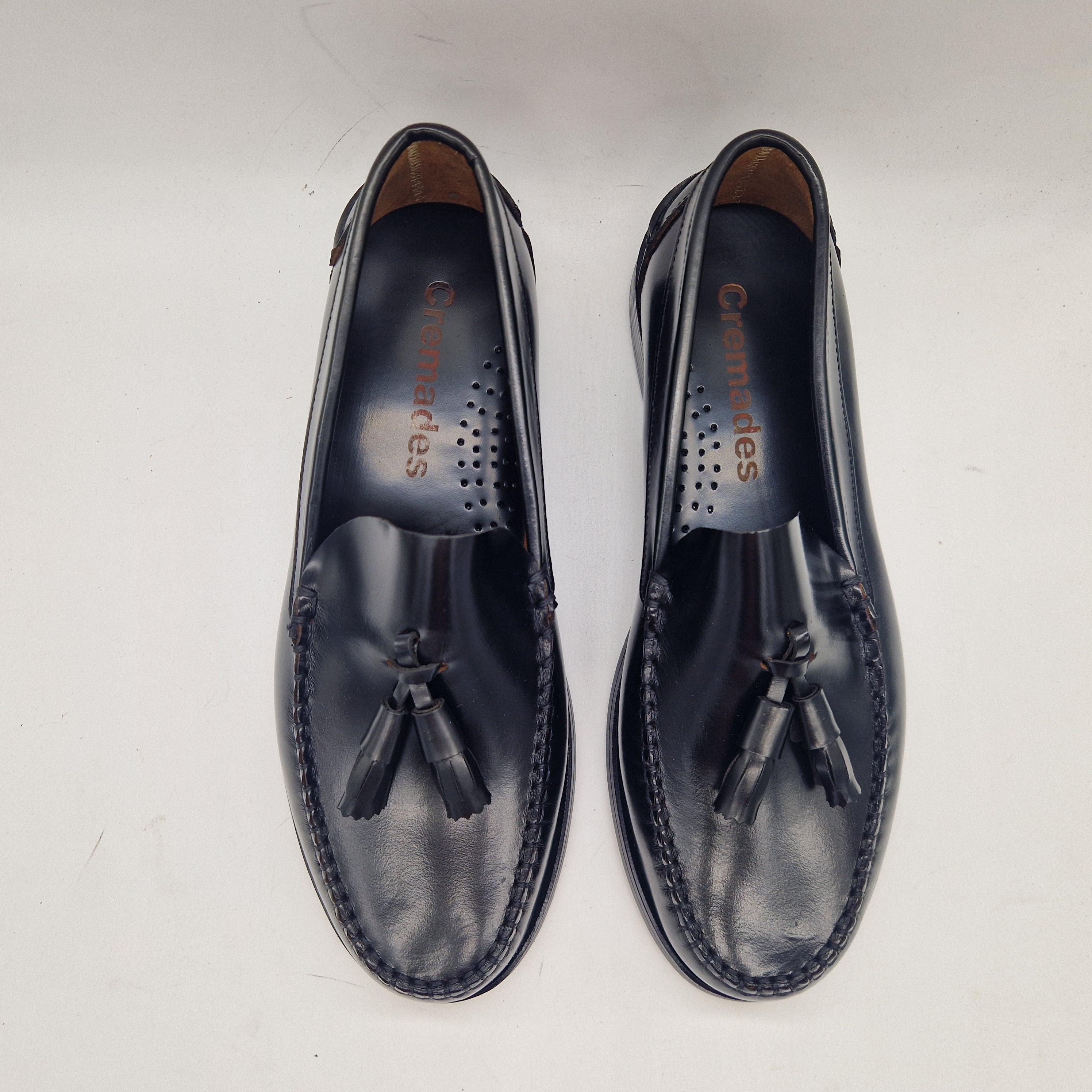MOCASÍN EN PIEL NEGRA - 75356