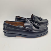 MOCASÍN EN PIEL NEGRA - 75356