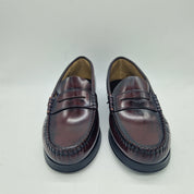 MOCASÍN EN PIEL BURDEOS - 75357