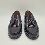 MOCASÍN EN PIEL BURDEOS - 75362