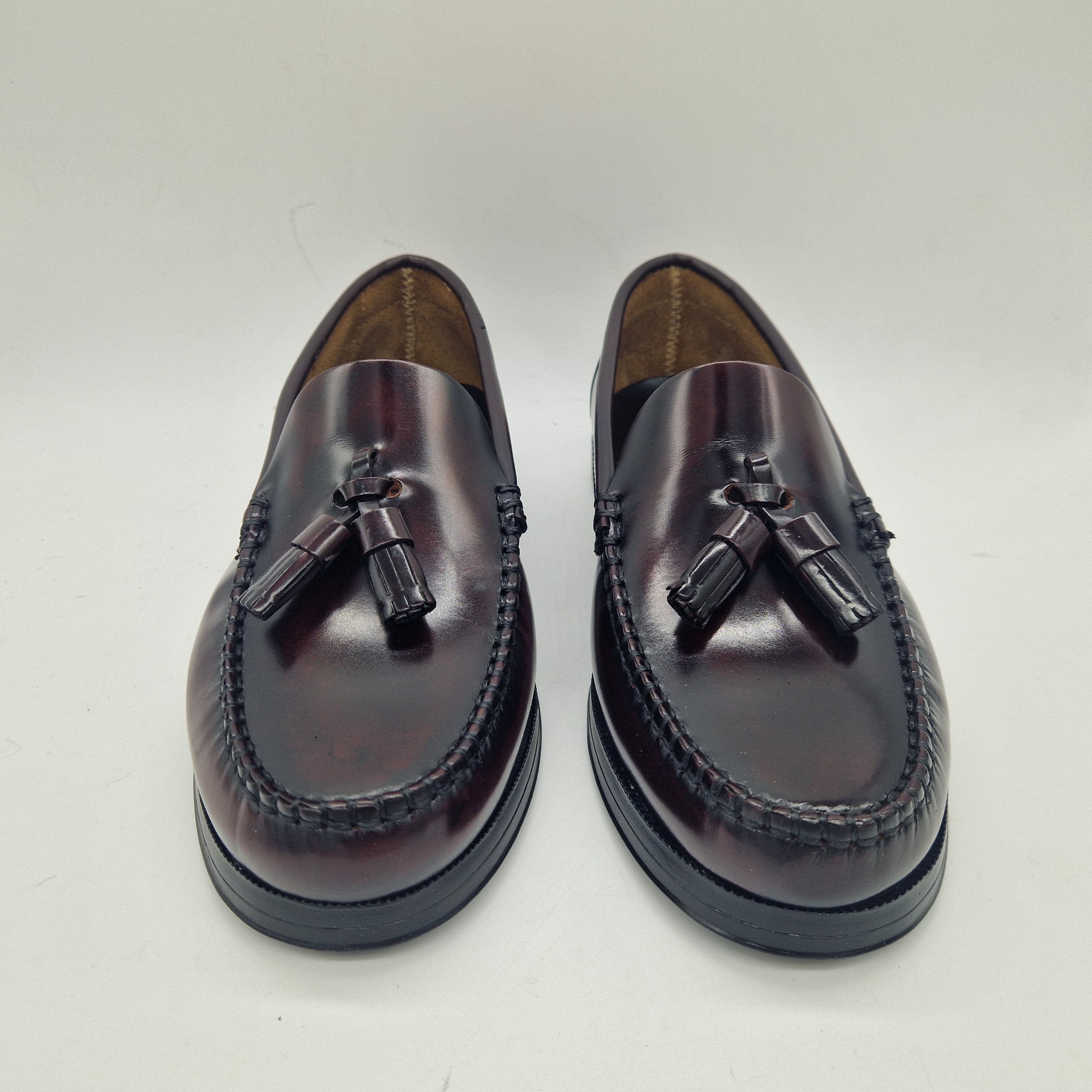 MOCASÍN EN PIEL BURDEOS - 75362