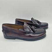 MOCASÍN EN PIEL BURDEOS - 75362