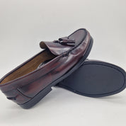 MOCASÍN EN PIEL BURDEOS - 75362
