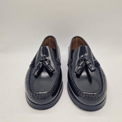 MOCASÍN EN PIEL NEGRA - 75363