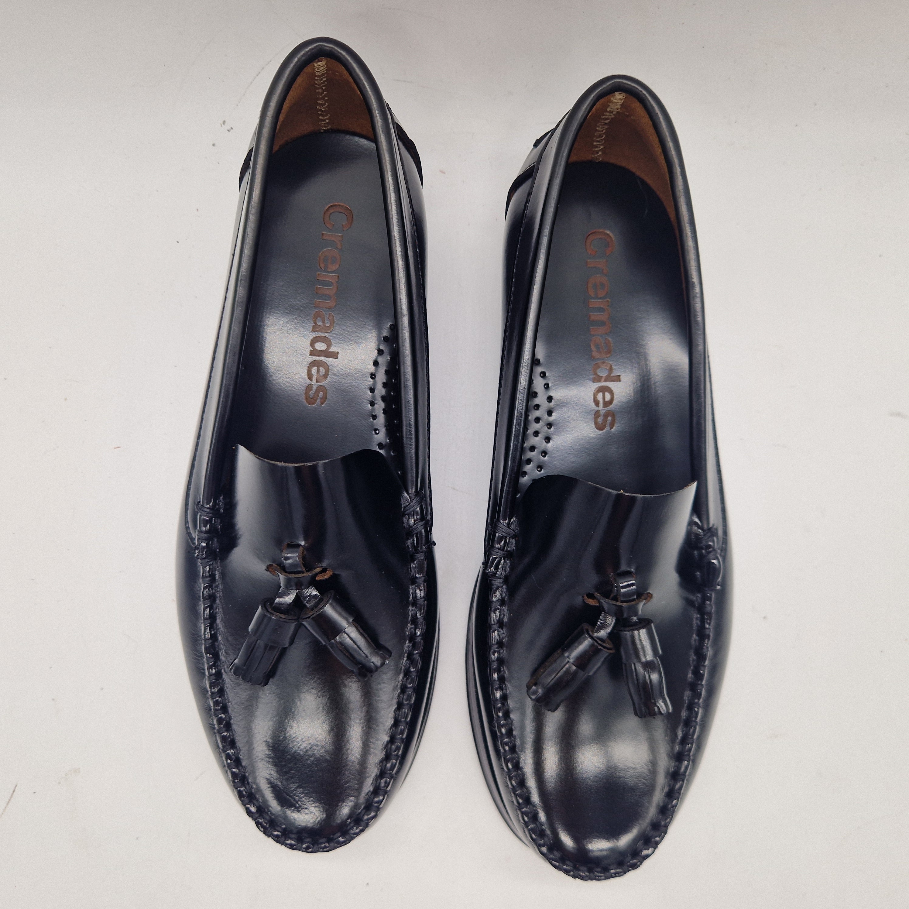 MOCASÍN EN PIEL NEGRA - 75363