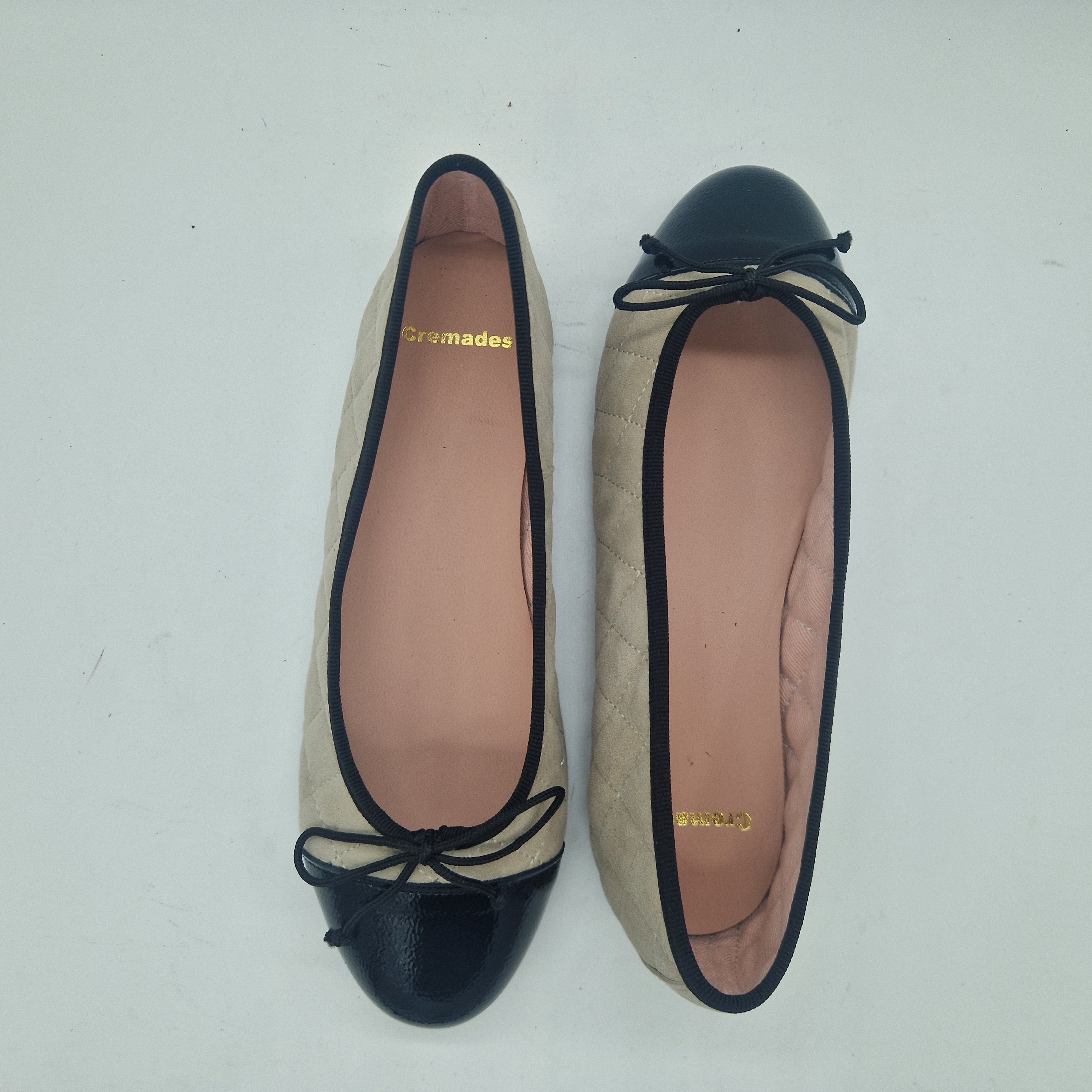 BAILARINA BLANCO ROTO Y NEGRA - 75426