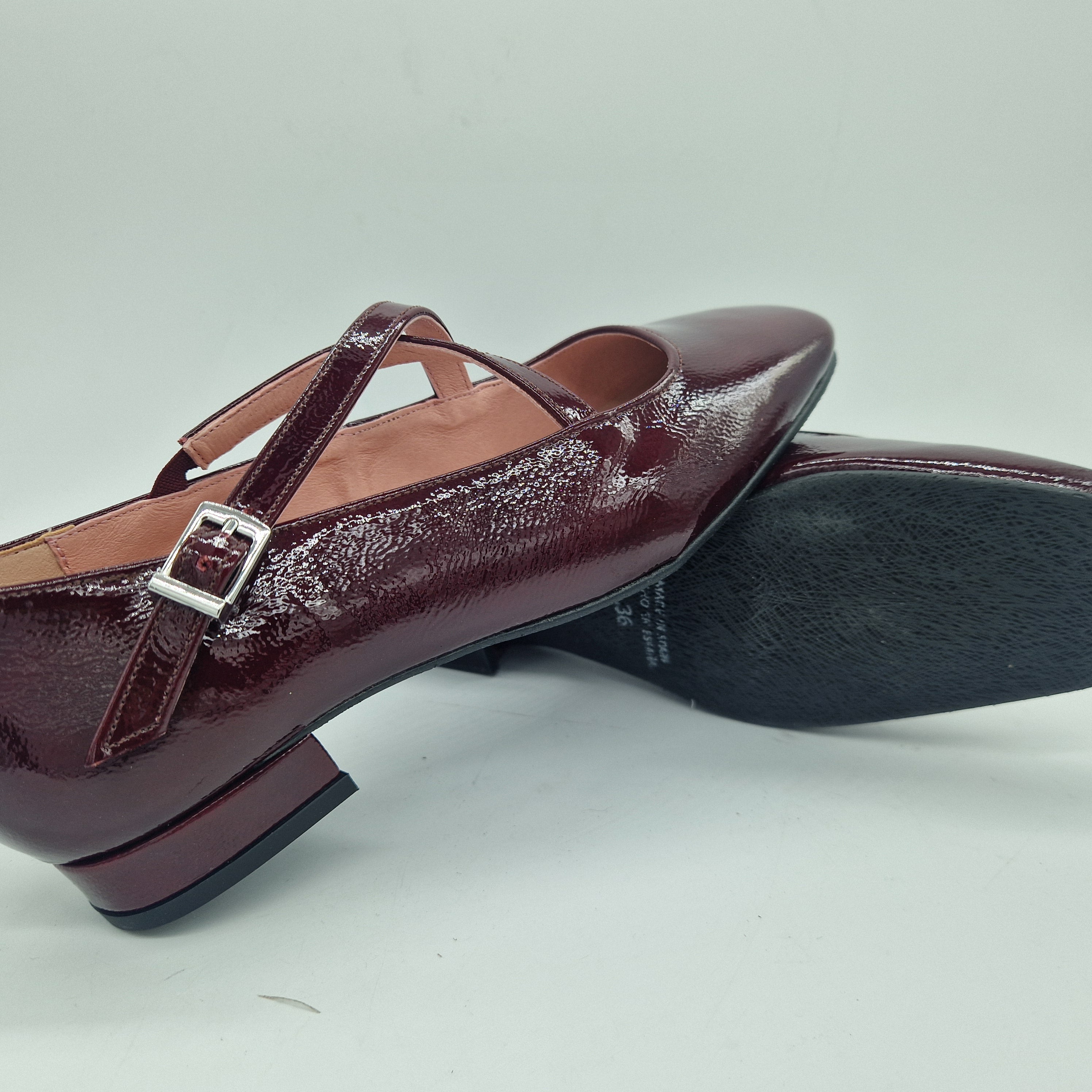 SALÓN EN PIEL BURDEOS - 75489