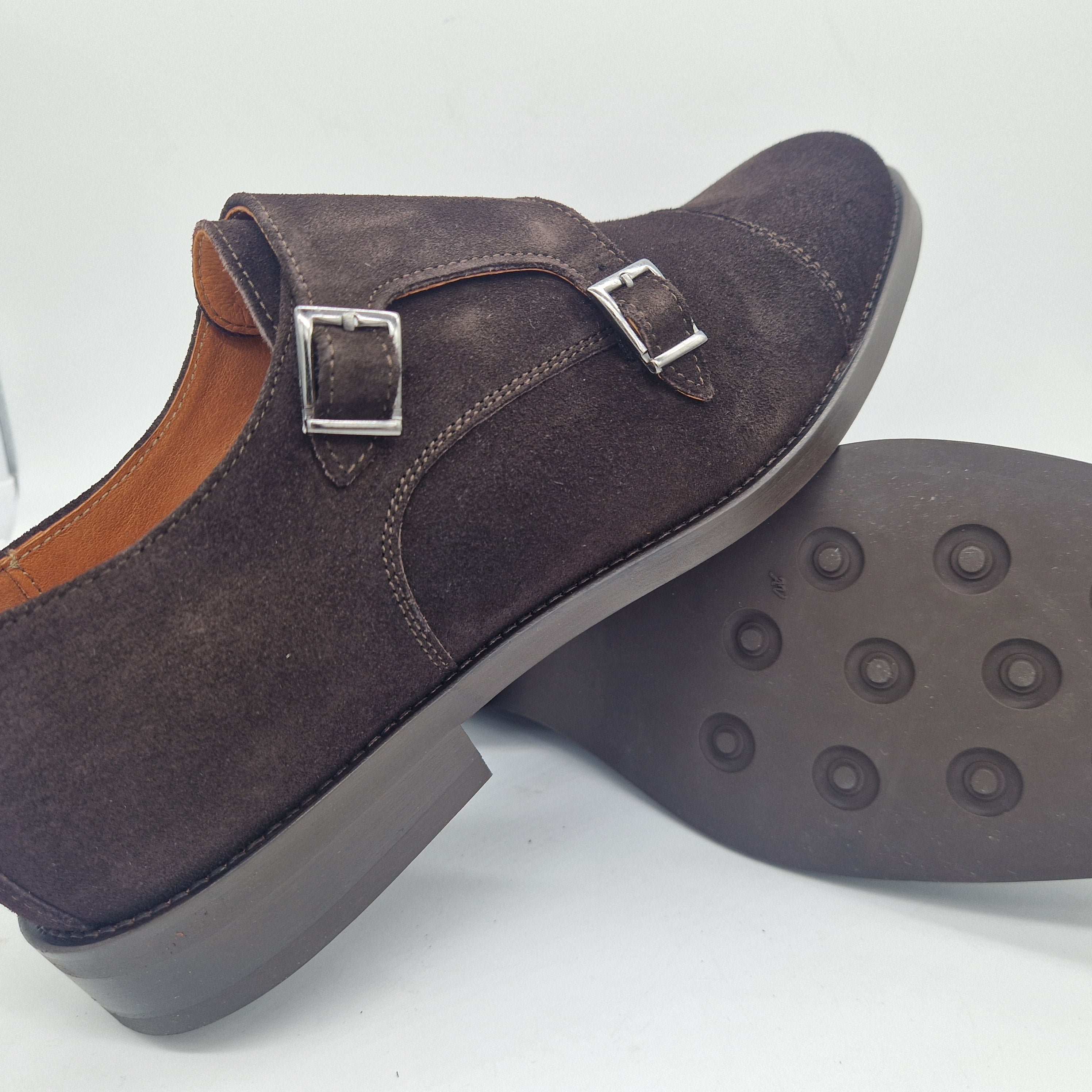 2 HEBILLAS MARRÓN - 75611
