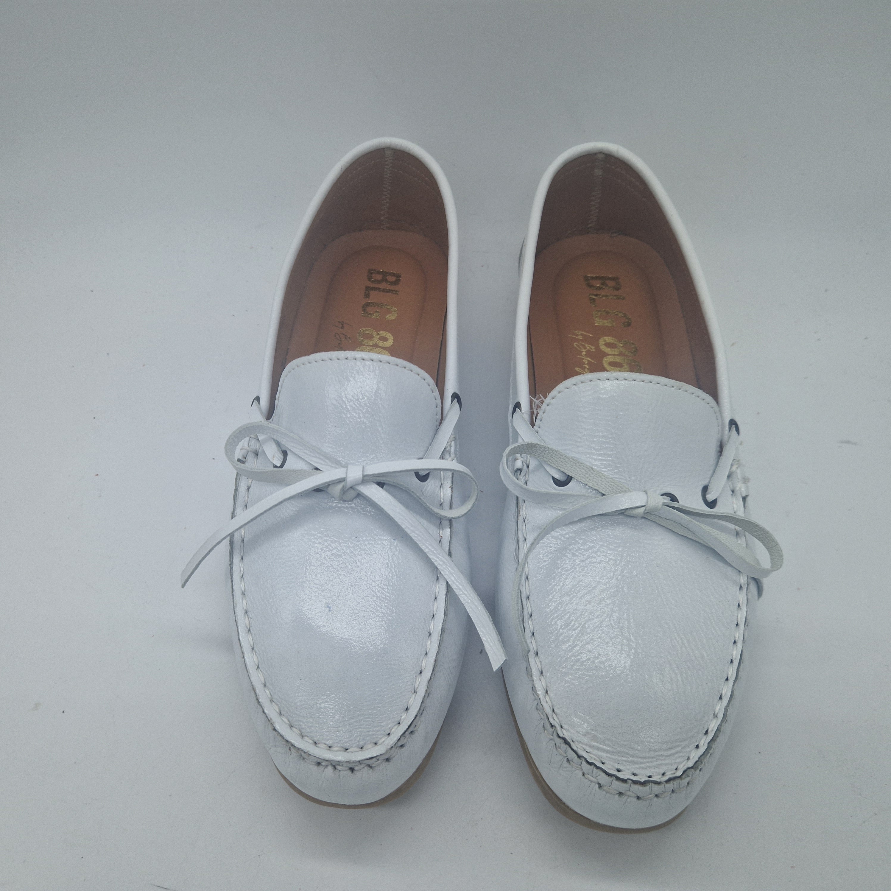 KIOWA DE LAZO EN PIEL BLANCA - 75836