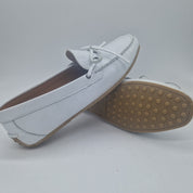 KIOWA DE LAZO EN PIEL BLANCA - 75836